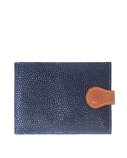 Mulberry Vintage Wallet Cover, Scotchgrain, Blue, 1